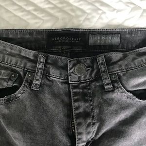 Aeropostale grey high waisted jeggings